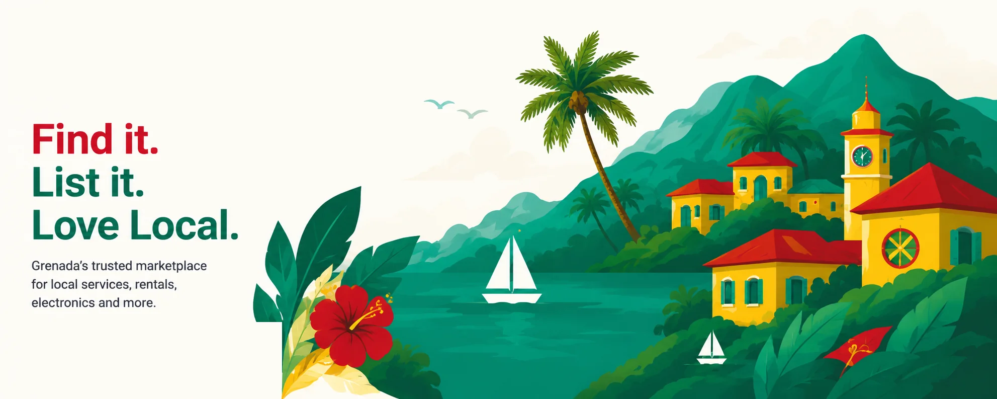 Find it. List it. Love Local. — Grenada's trusted marketplace