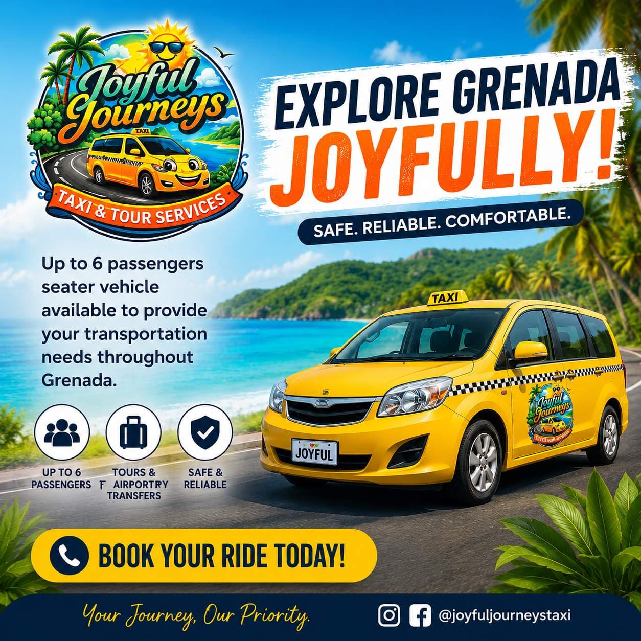 Joyful Journeys Taxi Services