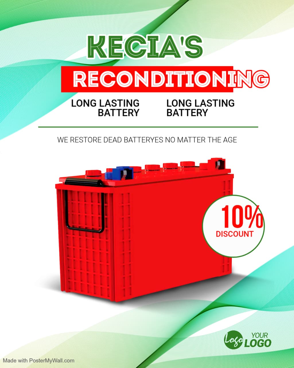 12 Volts Battery Reconditioning