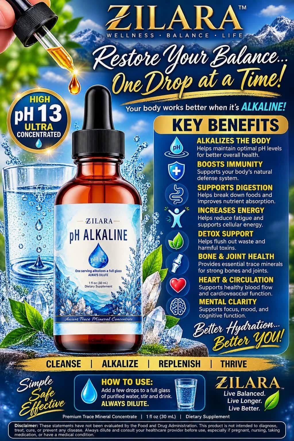 Alkaline Drops