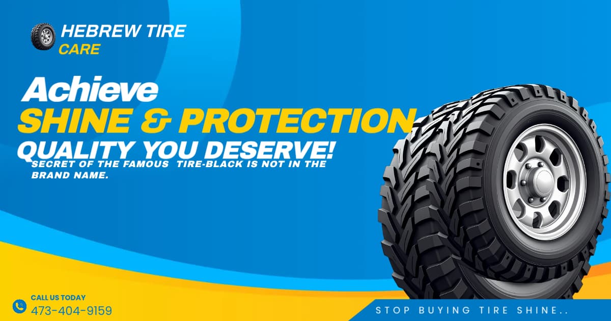 Long-Lasting Tire Shine & Protection