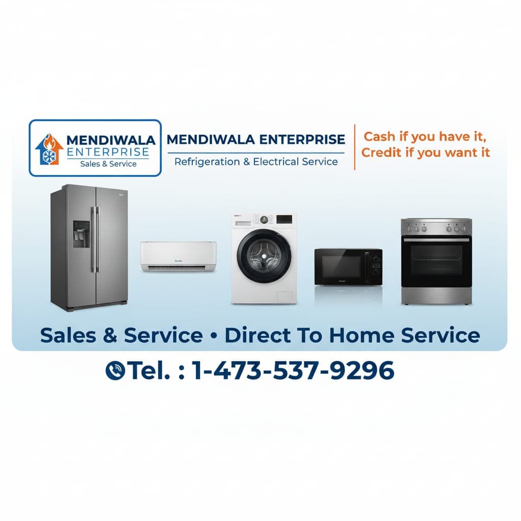 Mendiwala Enterprise banner